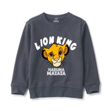 Figo - Lion King Sweat Shirt (Charcoal Grey)