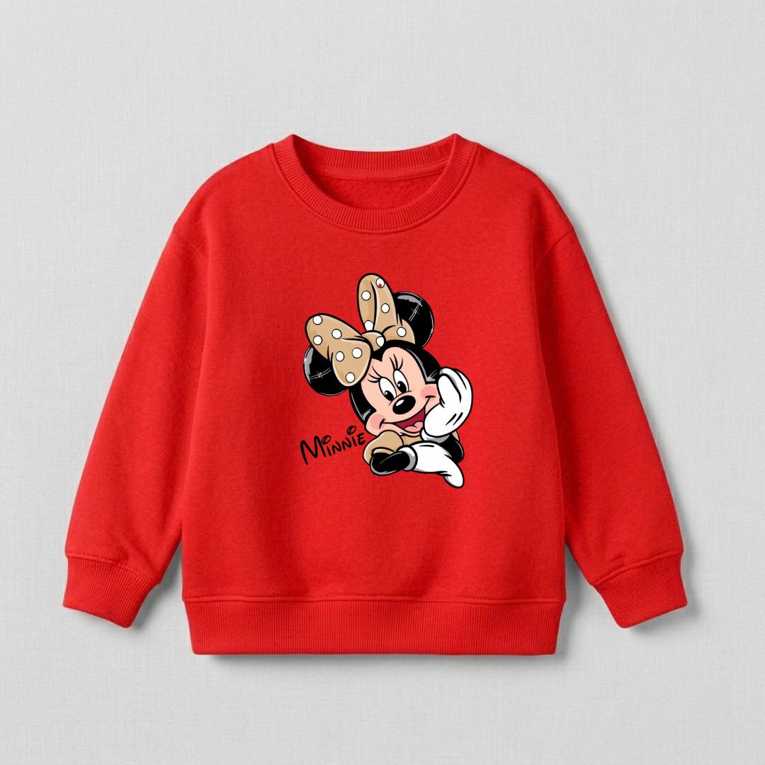 Minnie Mouse Sweat Shirt - Orange