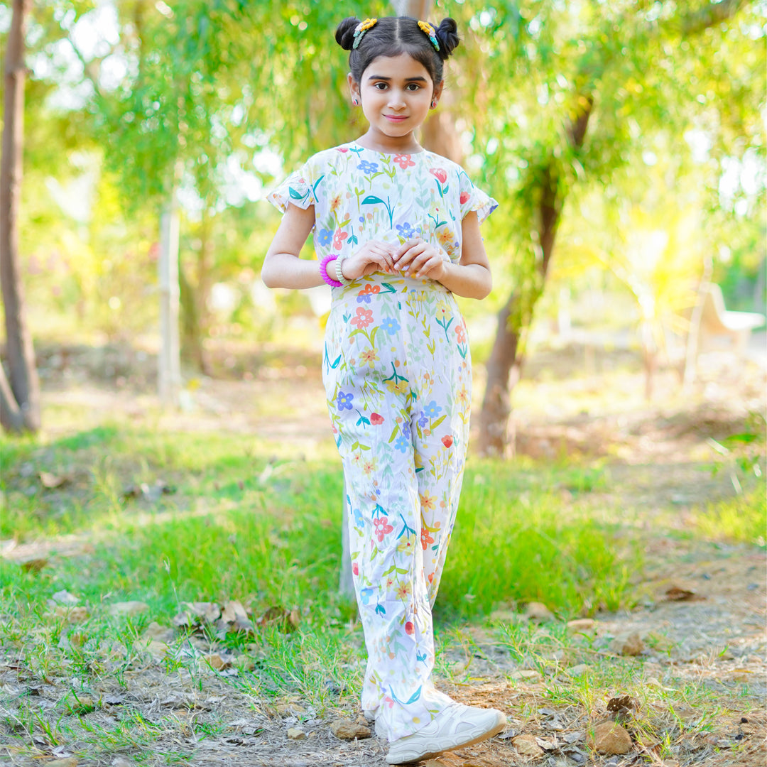 Figo - Skin Floral Jumpsuit