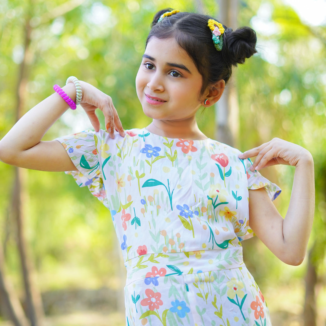 Figo - Skin Floral Jumpsuit