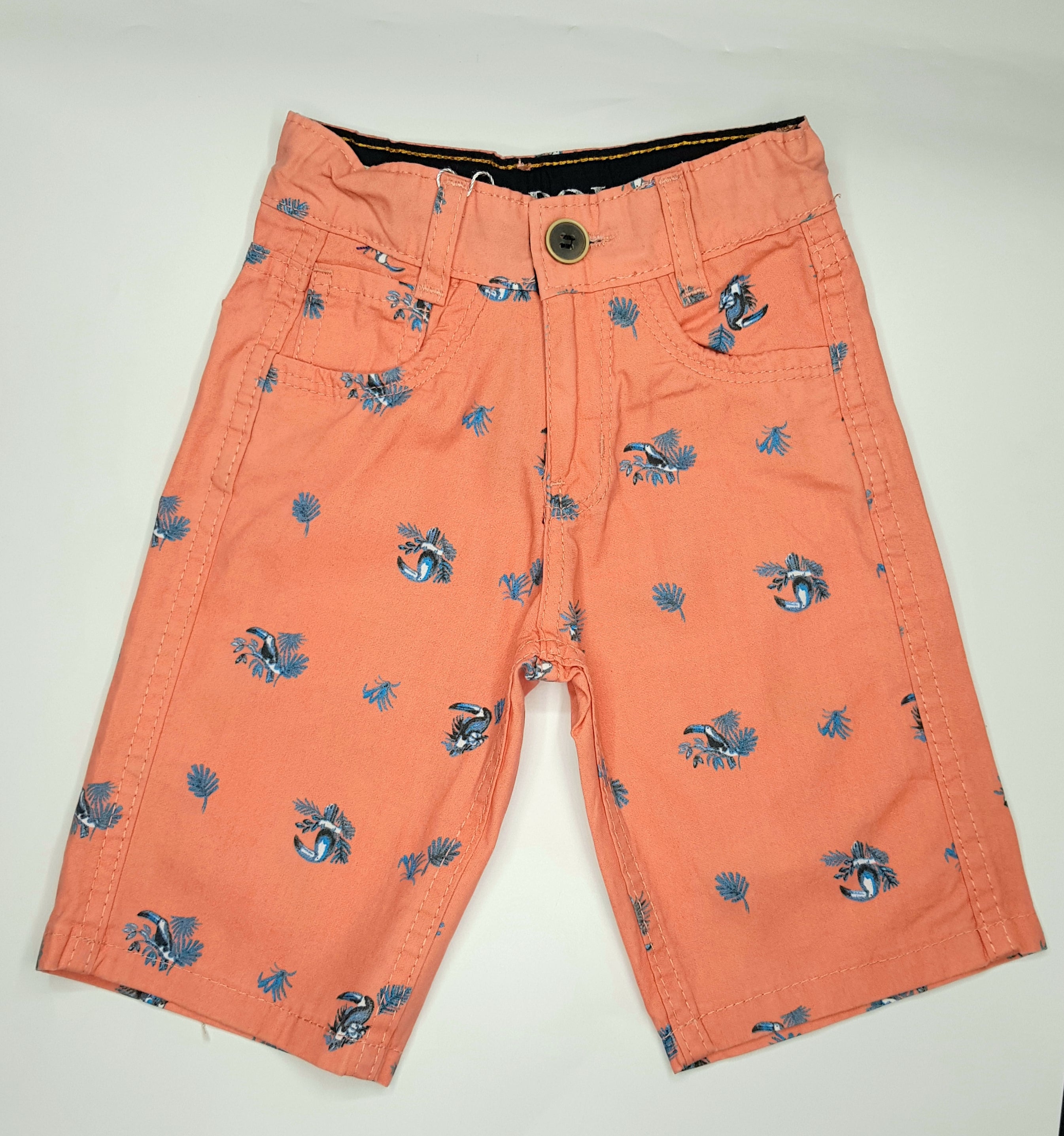 USP - Orange Printed Shorts