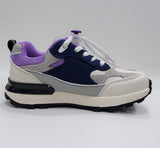 Imported - White Purple Shoes