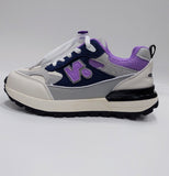 Imported - White Purple Shoes