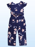 Figo - Navy Floral Jumpsuit