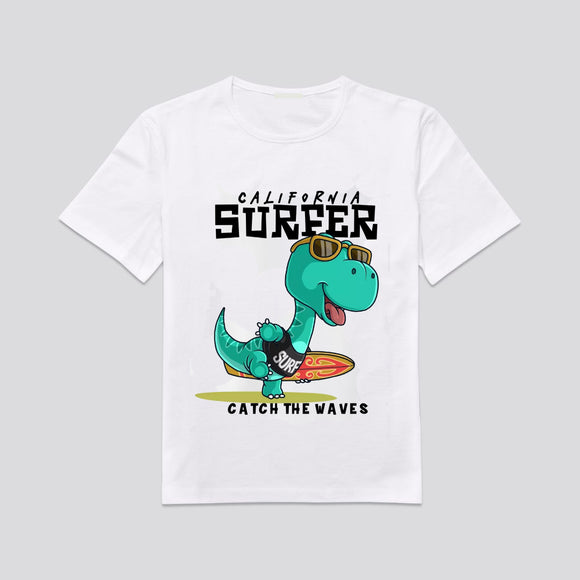 Figo Kids -Catch the Waves Dino T-Shirt