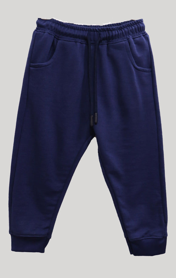 Figo - Navy Trouser With Back Pocket