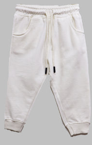 Figo - White Trouser With Back Pocket