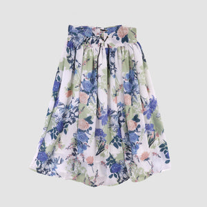 Figo - White Floral Skirt