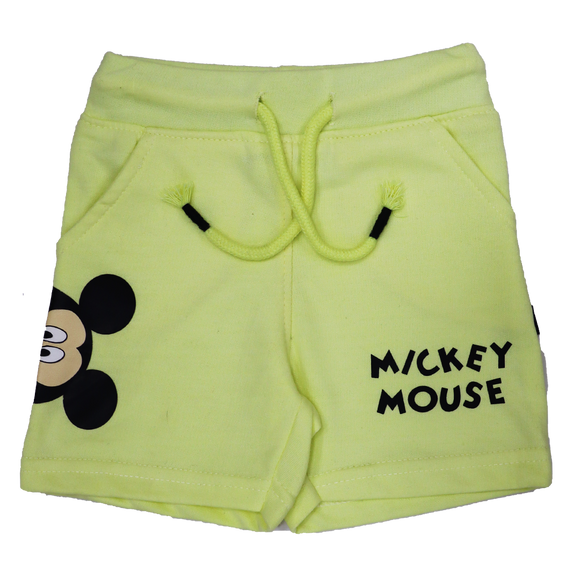 Figo -  Lime Mickey Mouse Short