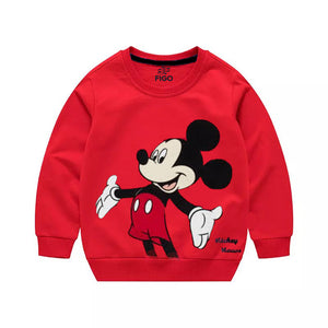 Figo - Mickey Mouse Sweat Shirt - Red